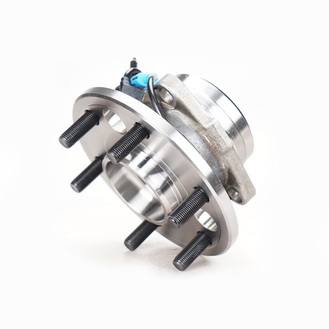 Hanhub 515024 Framhjulnav och lagermontering kompatibel med Escalade Chevy K1500 pickup K1500 Suburban K2500 Pickup K2500 Suburban Tahoe Yukon ersätter SP5507 BR930346 9333008 15997071 1597072 FW724 6-LUG