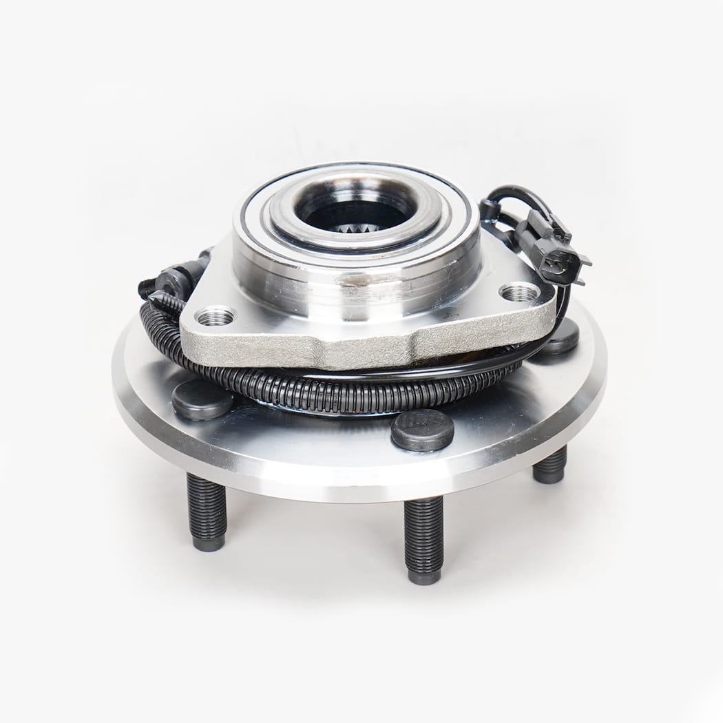 Hanhub 515126 Framhjulnav och lagermontering kompatibel med RAM 1500 pickup ersätter HA590354 BR930808 52070323AI 52070323AJ 68024245AA 5-LUG