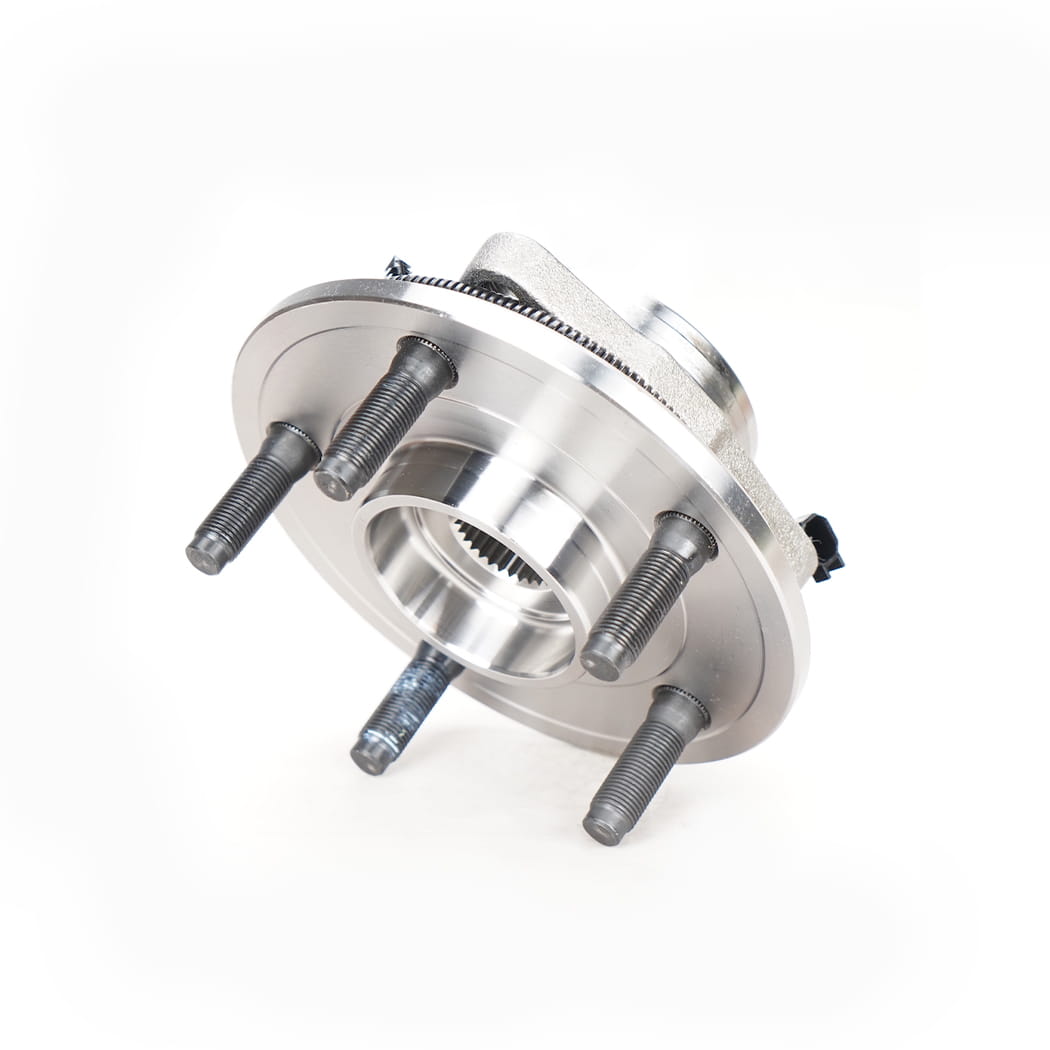 Hanhub 515126 Framhjulnav och lagermontering kompatibel med RAM 1500 pickup ersätter HA590354 BR930808 52070323AI 52070323AJ 68024245AA 5-LUG