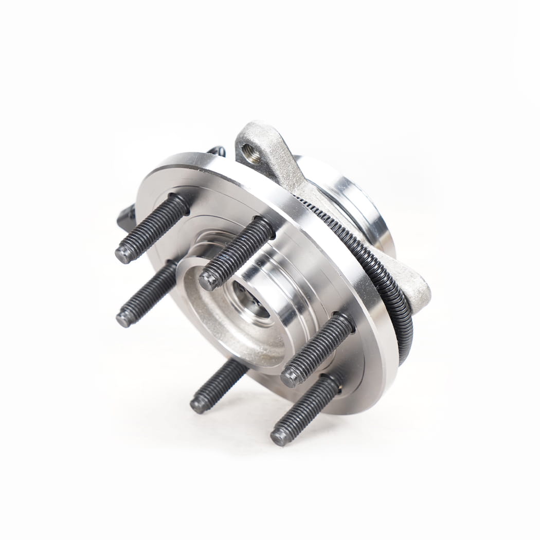 Hanhub 515142 Framhjulnav och lagermontering kompatibel med expedition F-150 Navigator ersätter SP550219 BR930790 BL3Z1104A CL3Z1104E 301965 6-LUG